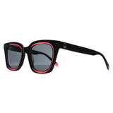 Benetton BE5086 black women sunglasses oversized square frame (British brand)