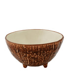 Bordallo Pinheiro coconut ceramic bowl 13.5cm - British product