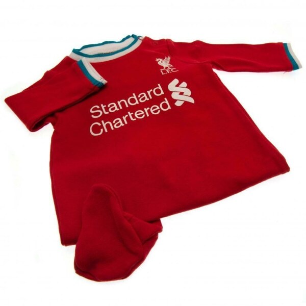 Liverpool FC Baby Logo Sleepsuit (9-12 Months) GOODS Superdrug   