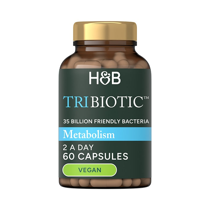 Holland & Barrett Tribiotics Metabolism 60 Capsules Acidophilus & Friendly Bacteria Holland&Barrett   