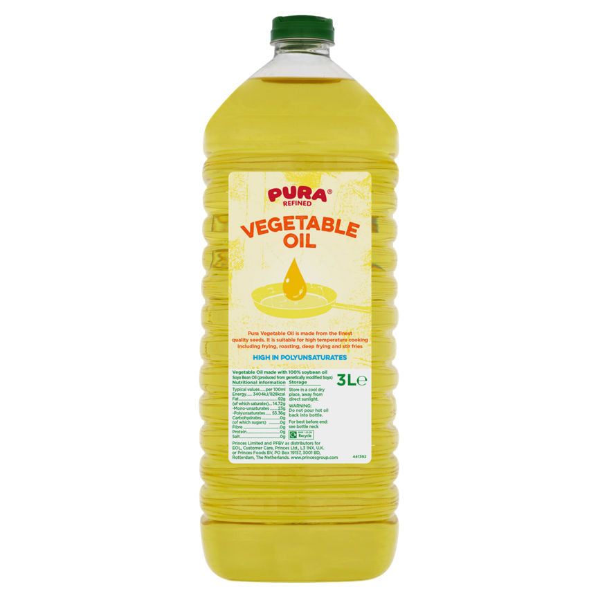 Pura Refined Vegetable Oil