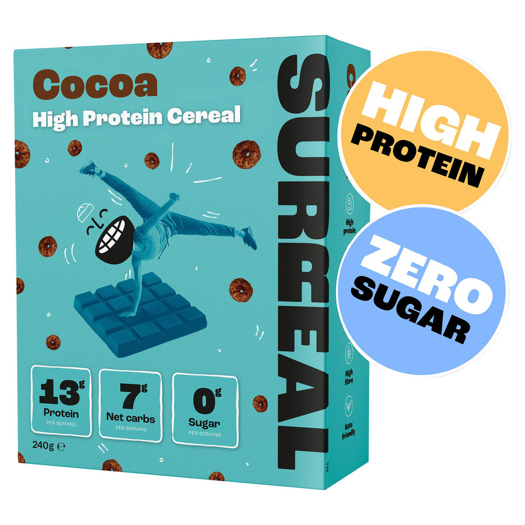 Surreal Cocoa High Protein Zero Sugar Gluten Free Cereal 240g