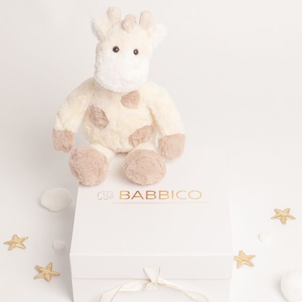 Babbico Gift Boxed Giselle The Giraffe Beige Soft Toy GOODS Superdrug   