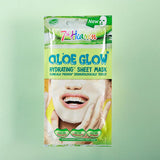 7th Heaven Aloe Glow Hydrating Sheet Mask, UK version
