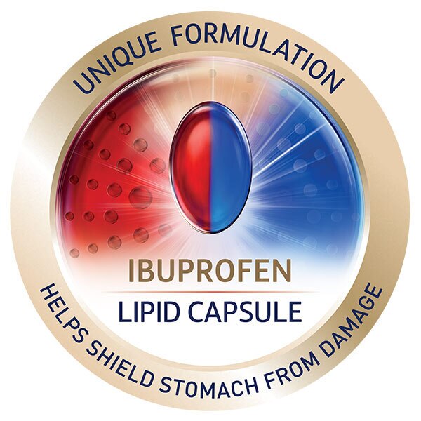 Flarin Ibuprofen Pain & Inflammation Lipid 30 Capsules