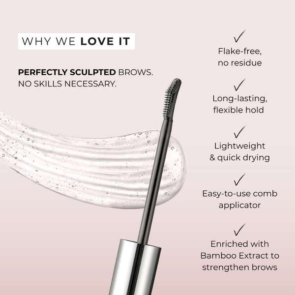 Wunderbrow clear brow gel long-lasting hold, imported from the UK