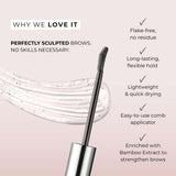 Wunderbrow clear brow gel long-lasting hold, imported from the UK