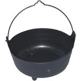 Lifesize witches cauldron black large (British brand)