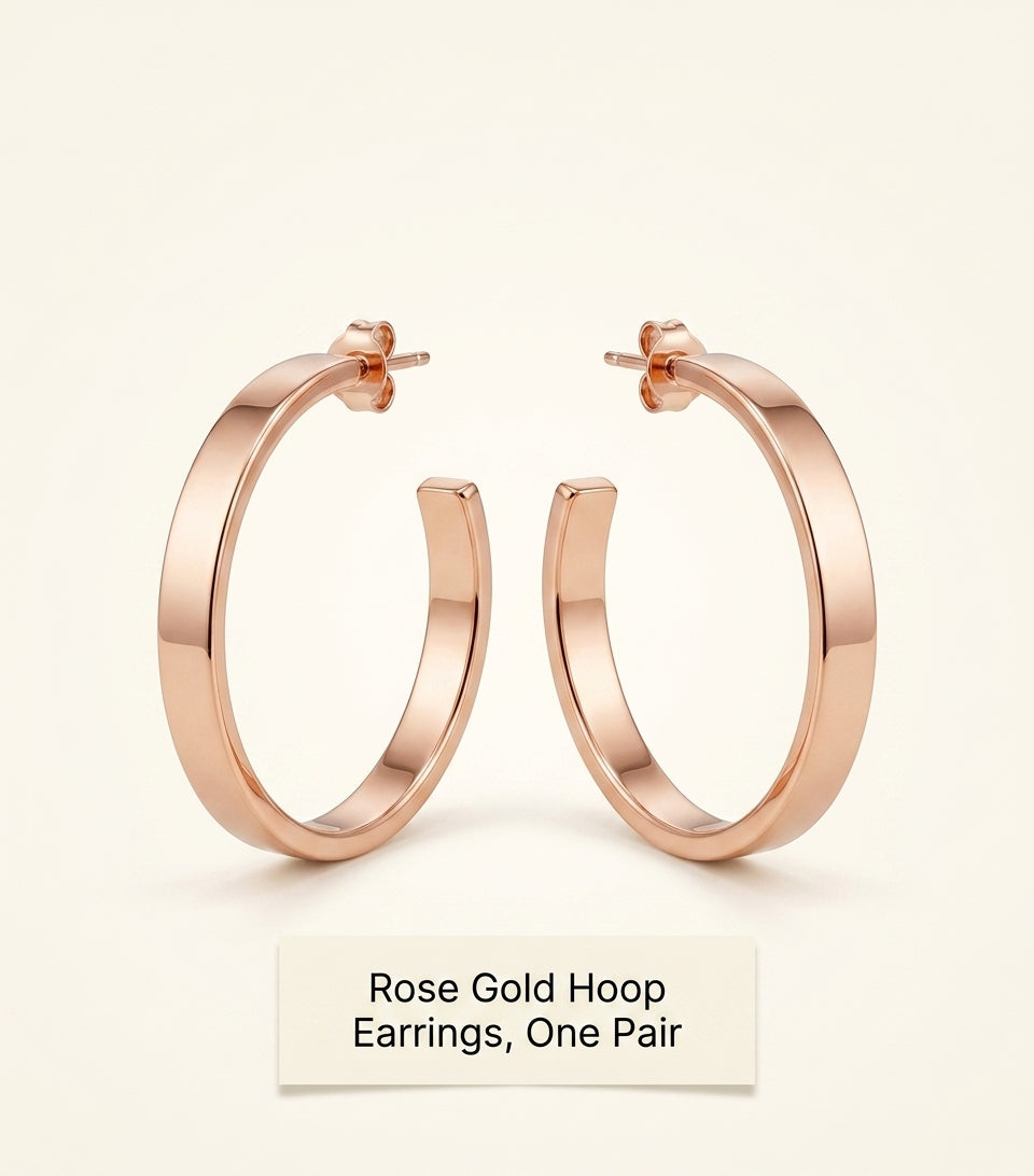 Cartier Love hoop earrings rose gold diamond - British product
