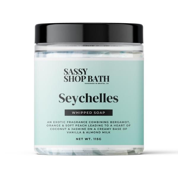 Sassy Shop Wax  Seychelles Whipped Soap 115g