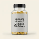 Holland & Barrett high strength vitamin B complex 240 tablets, imported from the UK