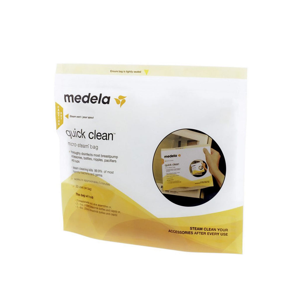 Medela Quick Clean Micro-Steam Bags Five Pack