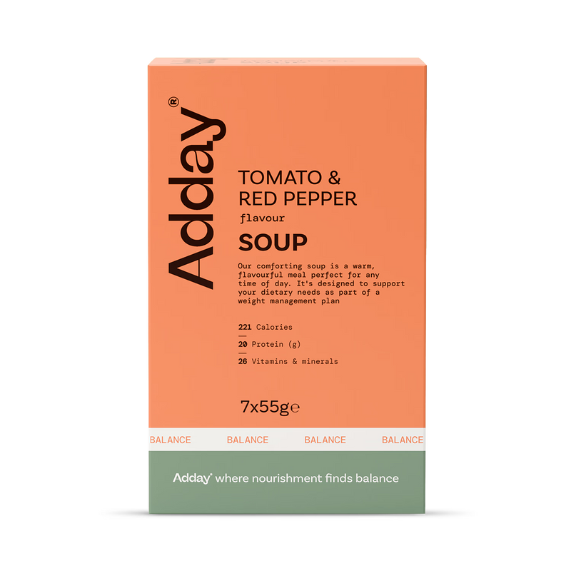 Adday Tomato & Red Pepper Soup 7x57g (British brand)