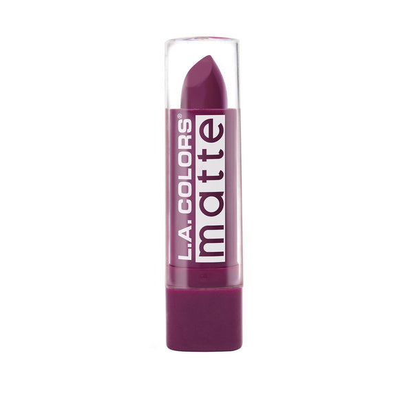 L.A. Colors matte lip color Stay Put Plum 3.2g, UK version