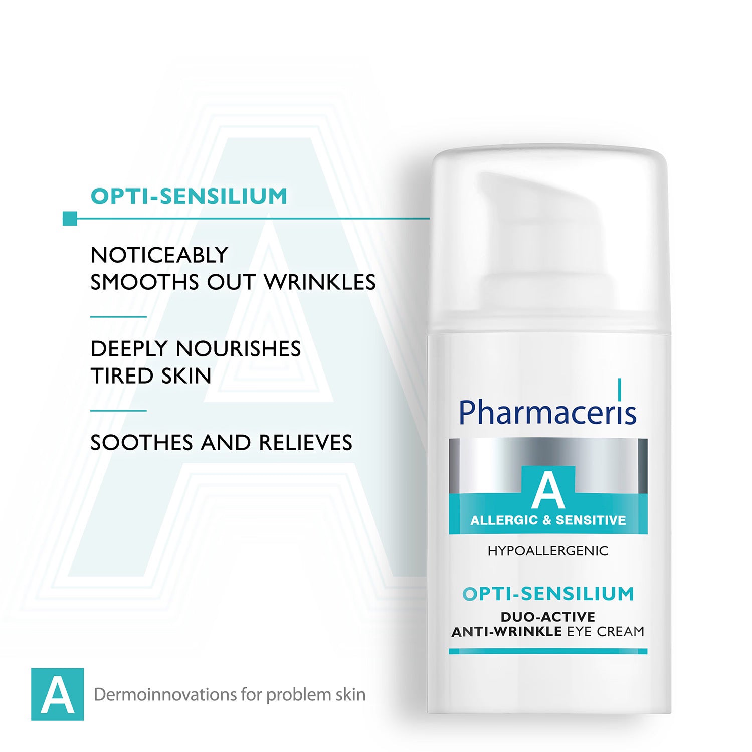 Pharmaceris A anti wrinkle eye cream SPF10 15ml, UK version