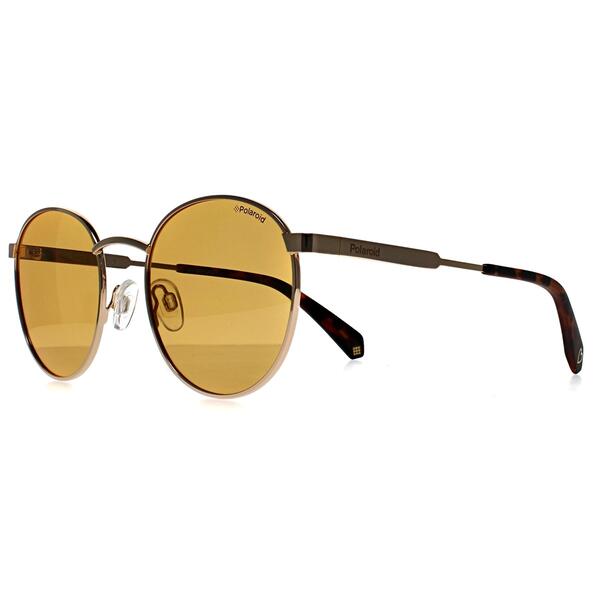 Polaroid Love Island edition gold unisex sunglasses, UK version