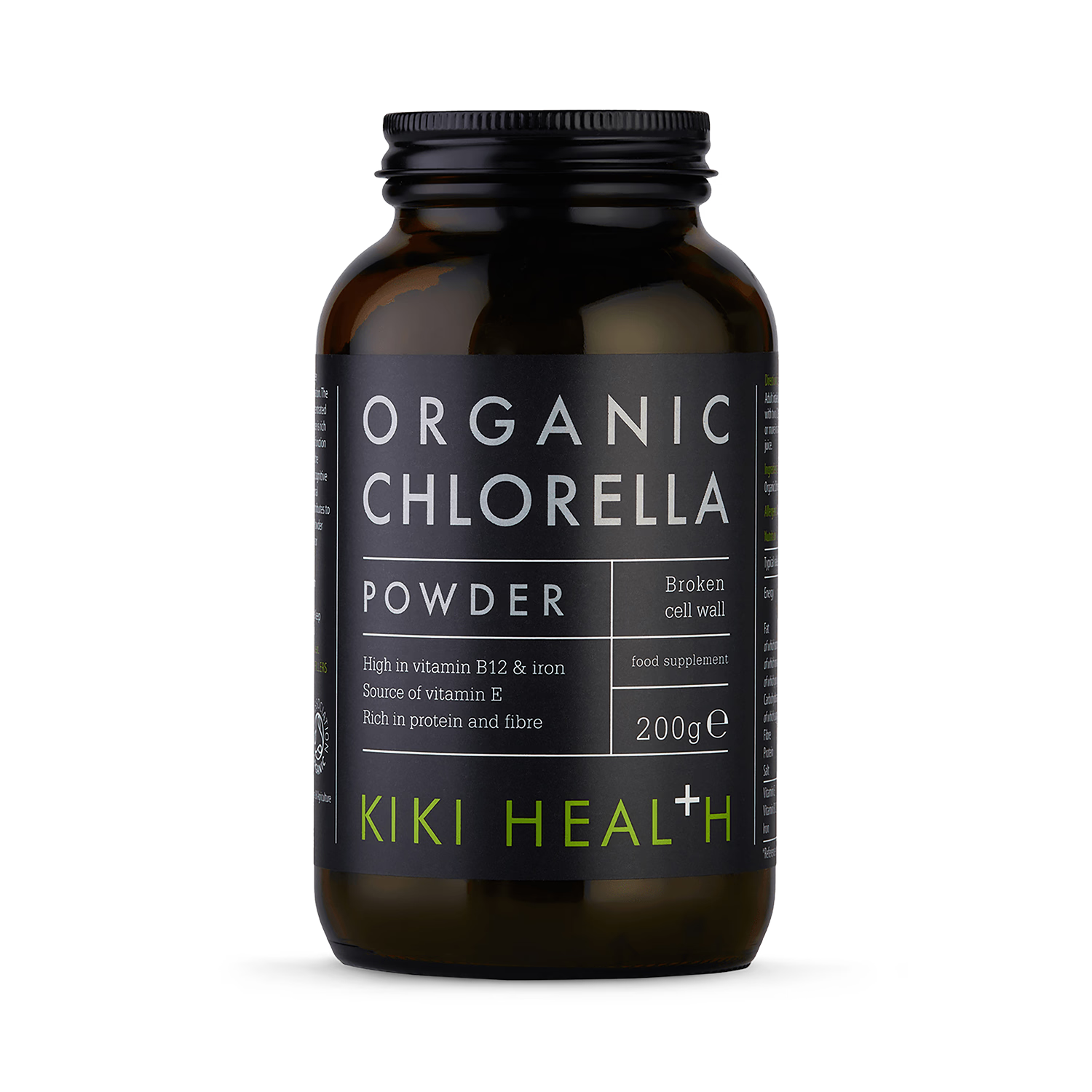 KIKI Health organic chlorella powder 200g - British product