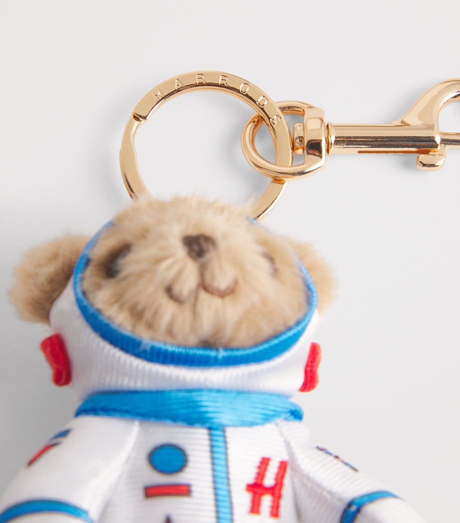 Harrods astronaut bear keychain 13x8cm, imported from the UK