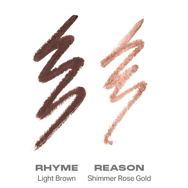 Morphe Bi-Liner dual-ended gel eyeliner Rhyme Or Reason, imported from the UK