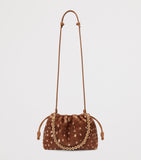 LOEWE medium shearling Flamenco shoulder bag, imported from the UK