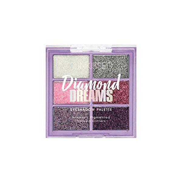 Sunkissed Diamond Dreams glitter eye shadow palette 6x1.1g, UK version