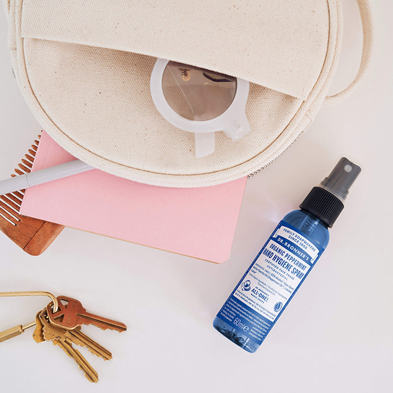 Dr Bronner Organic Peppermint Hand Hygiene Spray 60ml