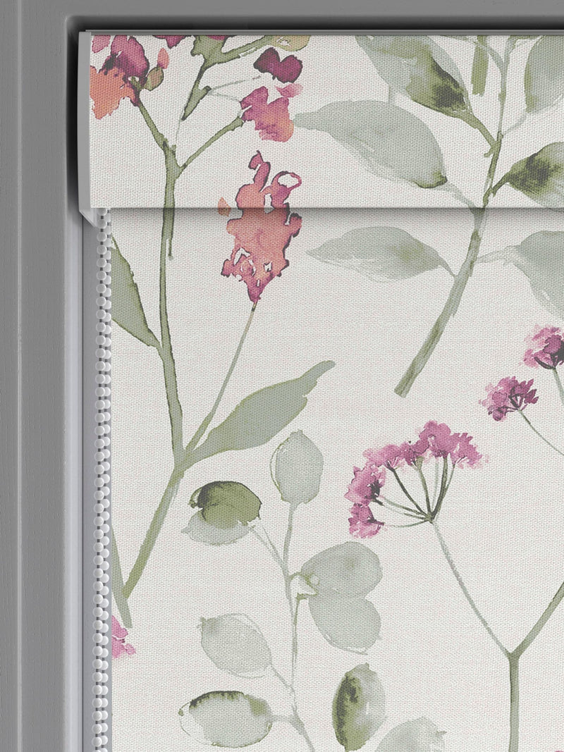 Next Summer Pink Isla Floral roller blind - British product