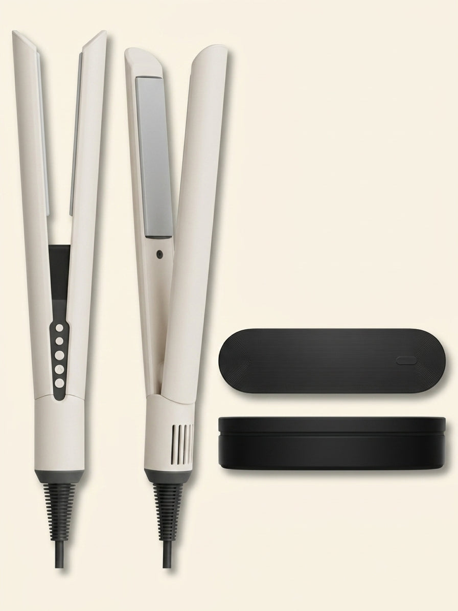 Dyson Airstrait dryer and straightener in Amber Silk (British brand)