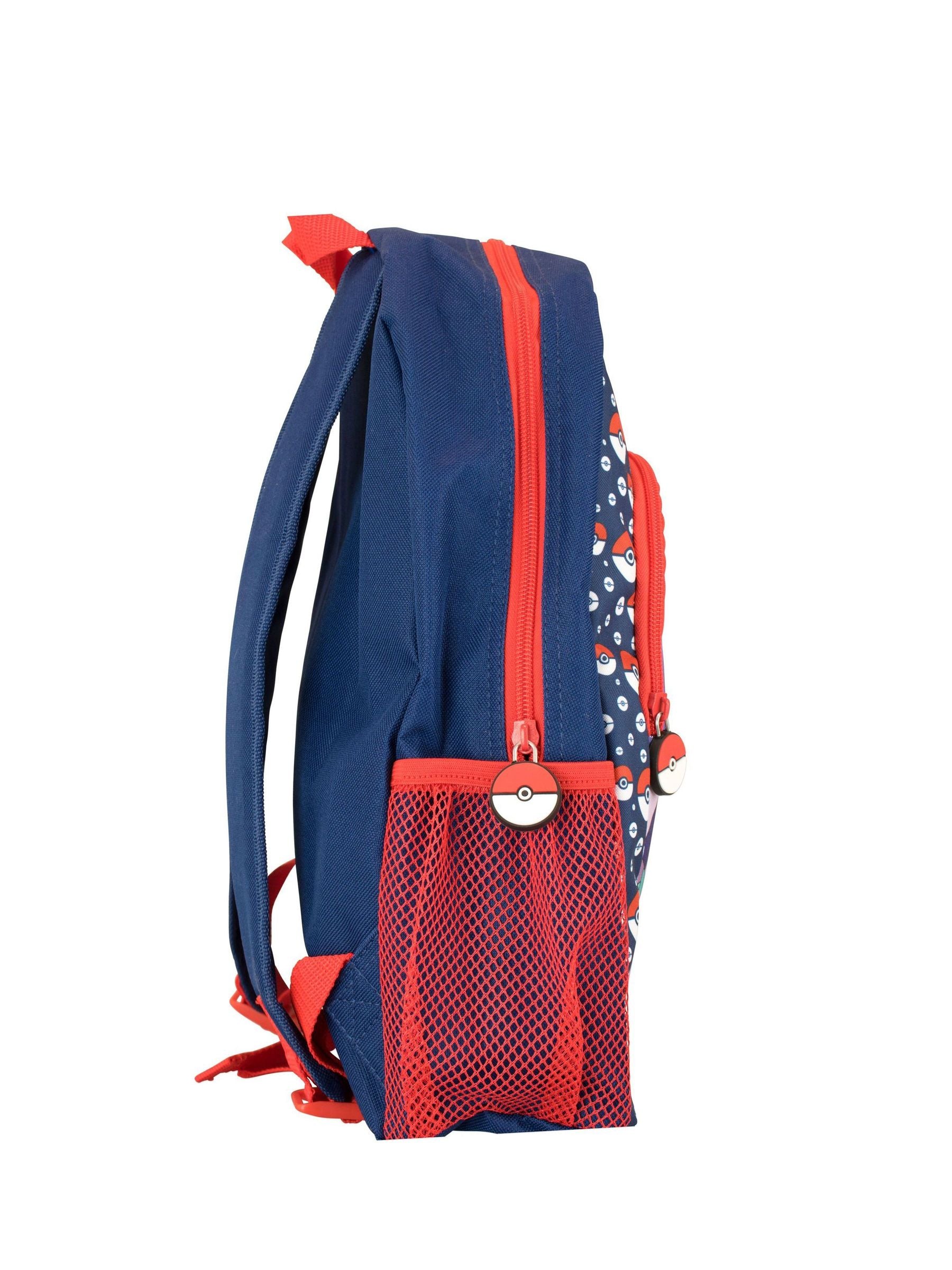 Pokemon blue backpack with Pikachu and friends, imported from the UK