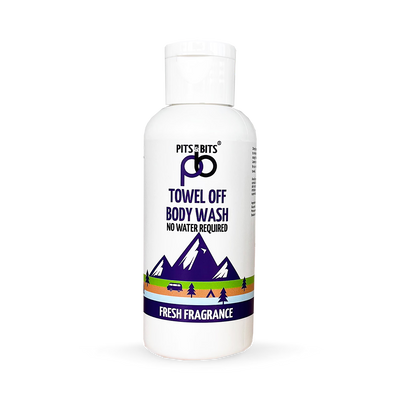 Holland & Barrett Pits & Bits Towel Off No Rinse Body Wash 100ml- Buy online at McGrocer