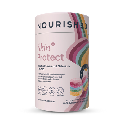Holland & Barrett Nourished Skin+ Protect Nutrient Stacks 30 Gummies- Buy online at McGrocer