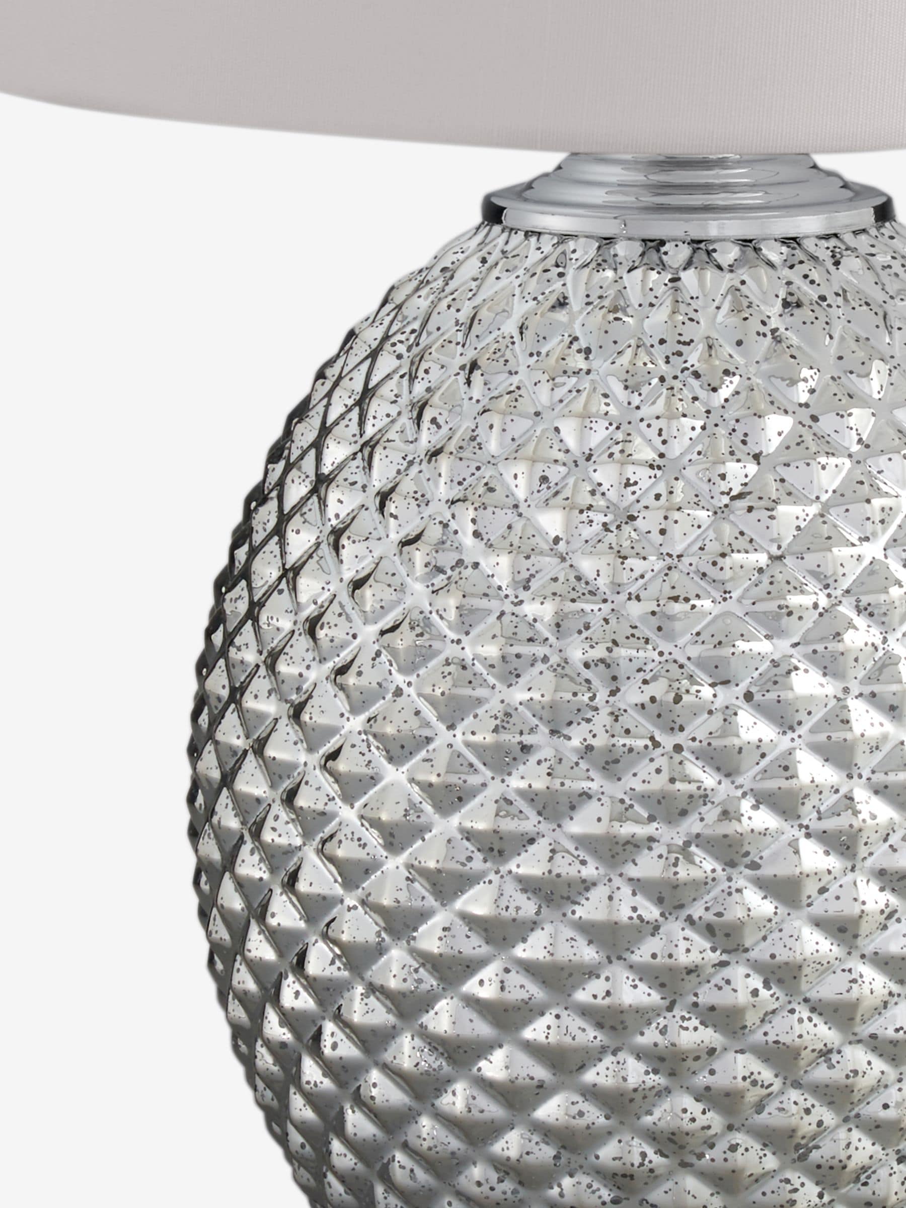 Glamour table lamp with dual light, imported from the UK