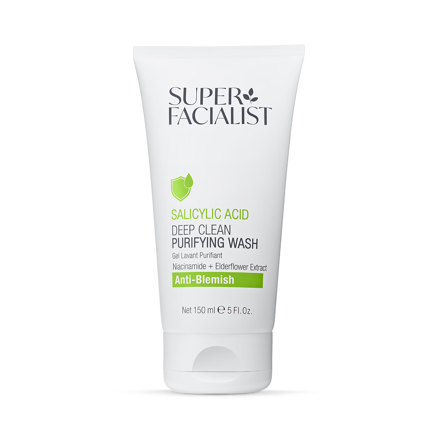 Super Facialist cleansing wash salicylic acid 150ml (British brand)