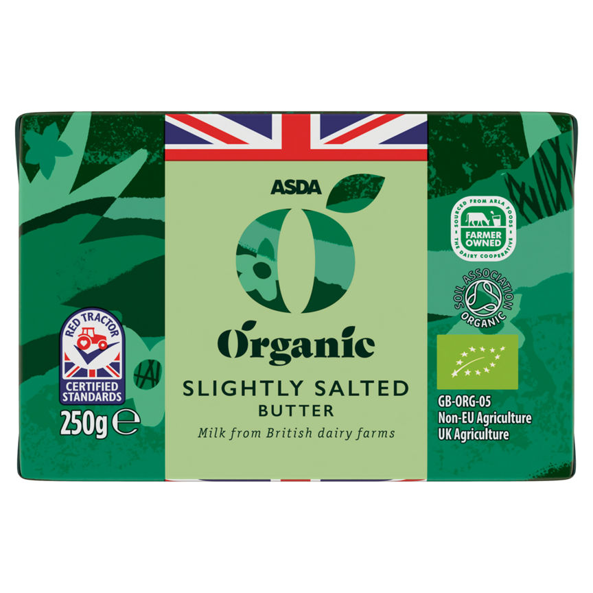 ASDA Organic Slightly Salted Butter GOODS ASDA   