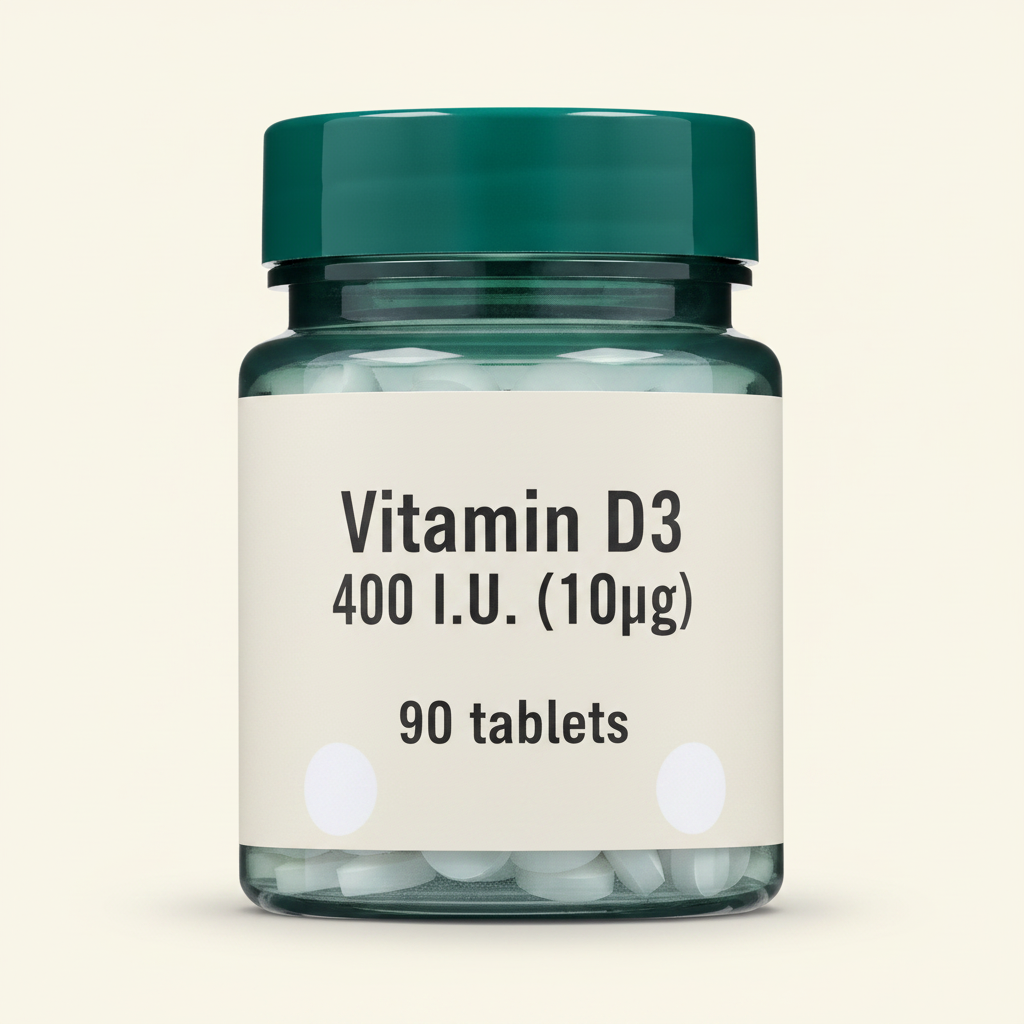 Holland & Barrett Vitamin D3 400 I.U. 10μg 240 Tablets