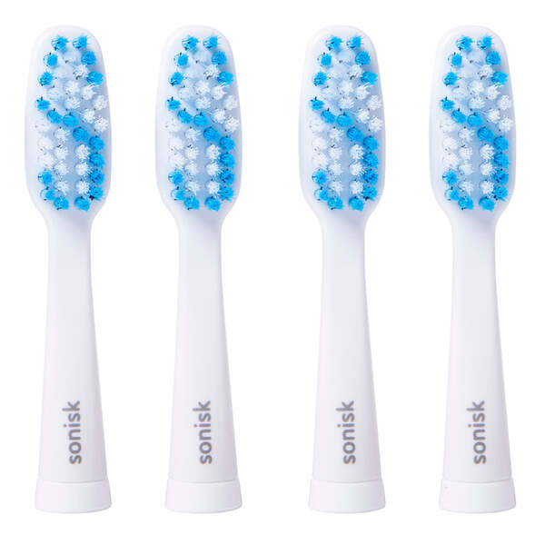 Sonisk Pulse Battery Travelling Toothbrush Replacement Heads GOODS Superdrug   