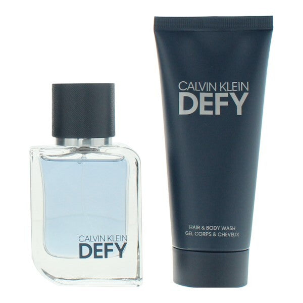 Calvin Klein Defy eau de toilette gift set 50ml, UK version