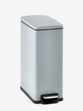 Black slim soft close pedal bin 45L - British product