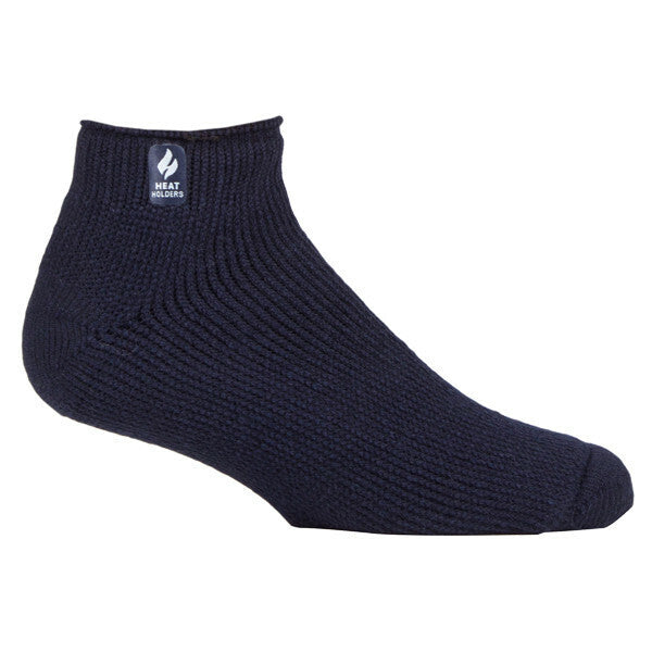 Heat Holders Mens Thermal Trainer Socks 6-11 UK GOODS Superdrug Navy  