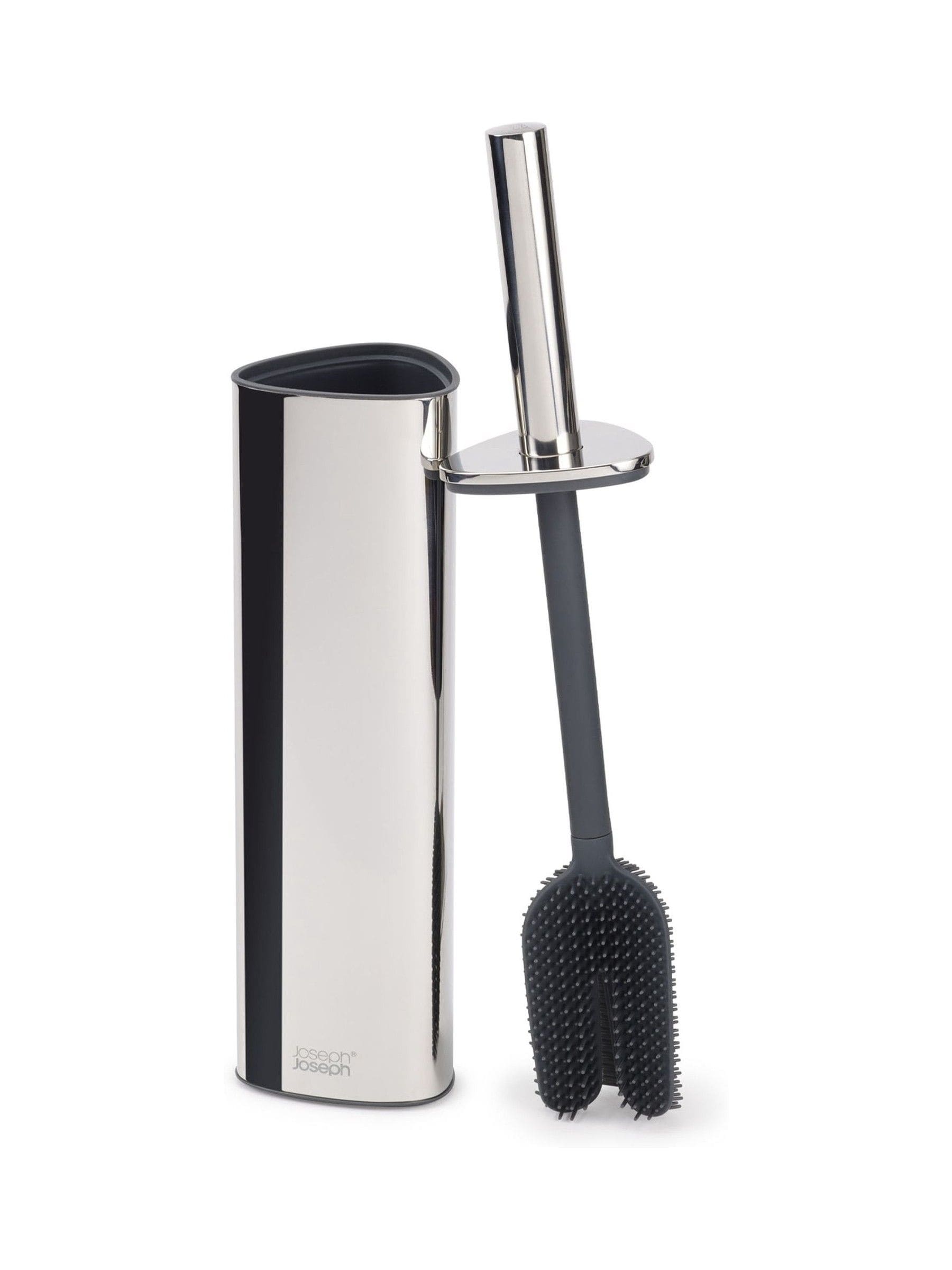 Joseph Joseph Flex 360 Luxe Toilet Brush Stainless Steel, UK version