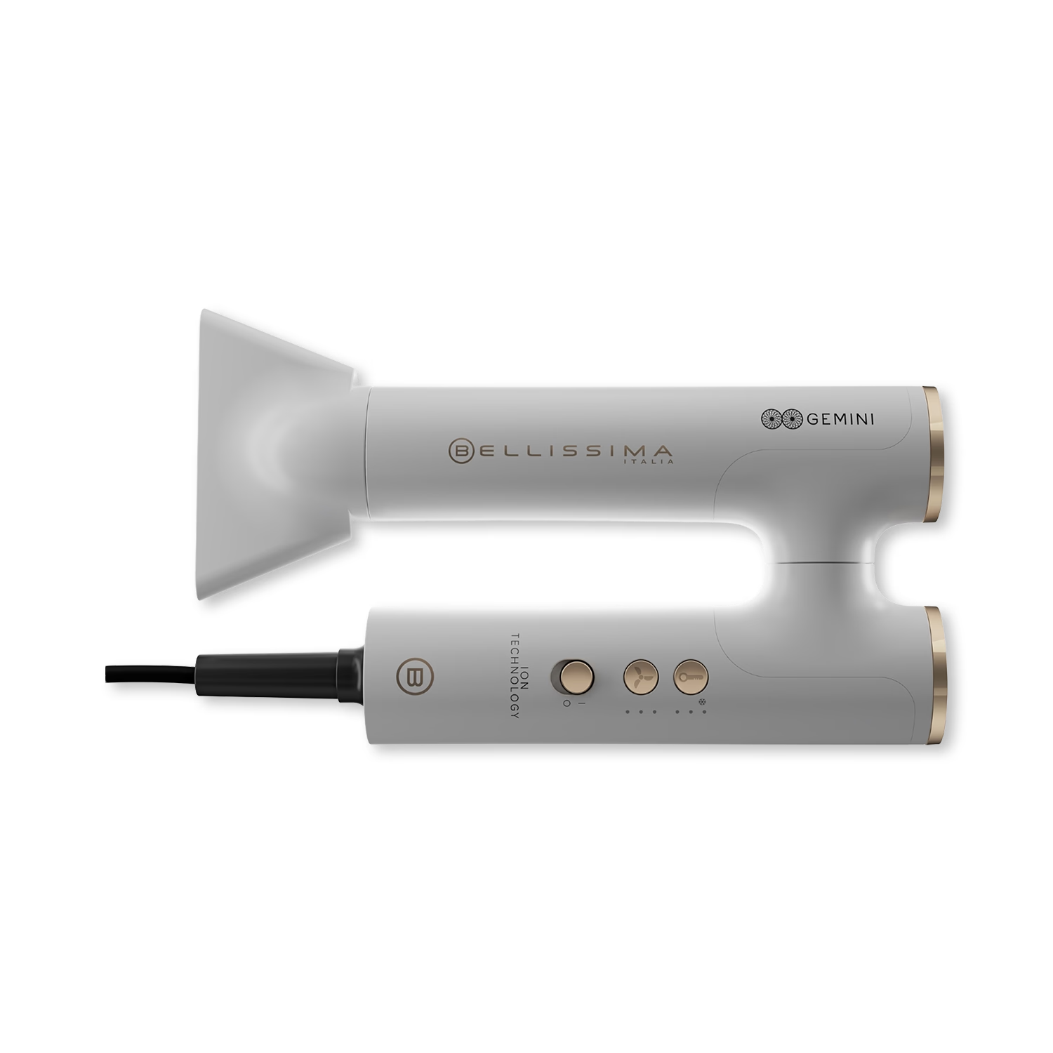 Bellissima Italia Gemini hair dryer with attachments, UK version