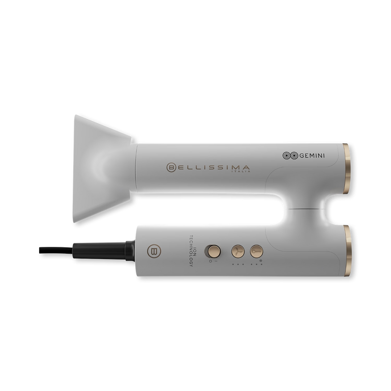 Bellissima Italia Gemini hair dryer with attachments, UK version