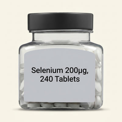 Holland & Barrett Holland & Barrett Selenium 200µg 240 Tablets Mineral Supplement- Buy online at McGrocer