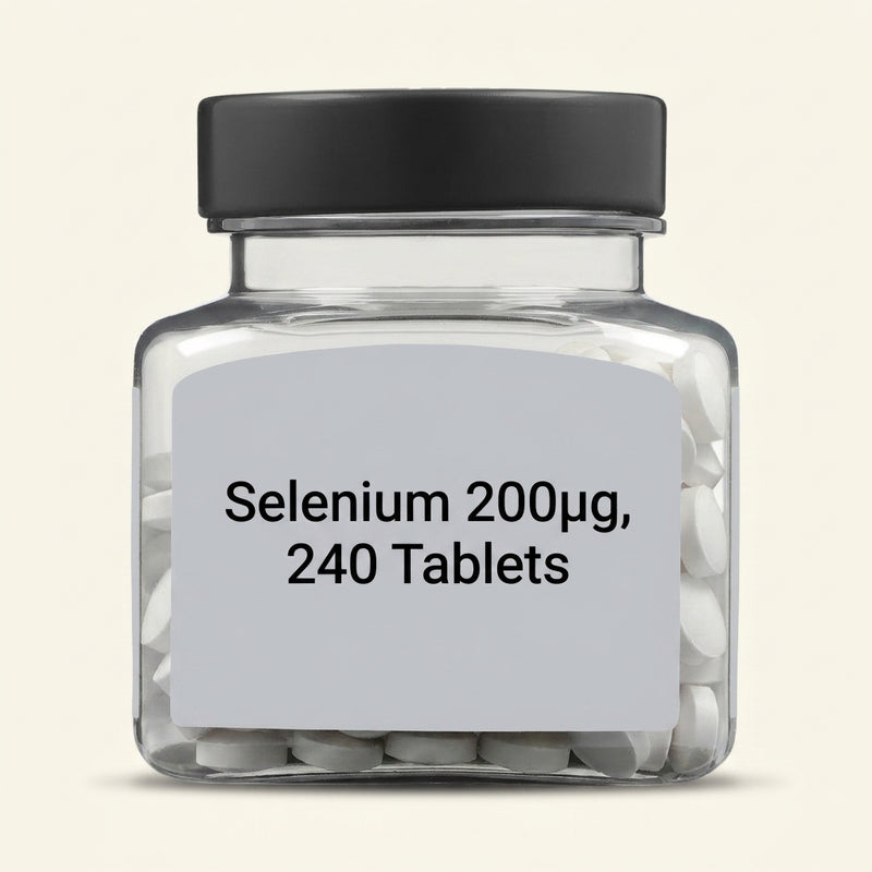 Holland & Barrett Selenium 200µg 240 Tablets, UK version