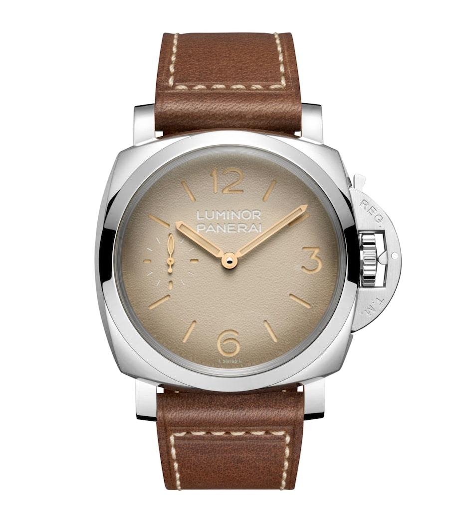 Panerai Luminor watch 47mm stainless steel, UK version