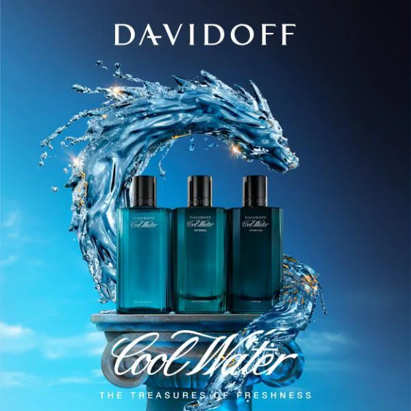 Davidoff Cool Water Man Eau de Toilette 125ml - British product