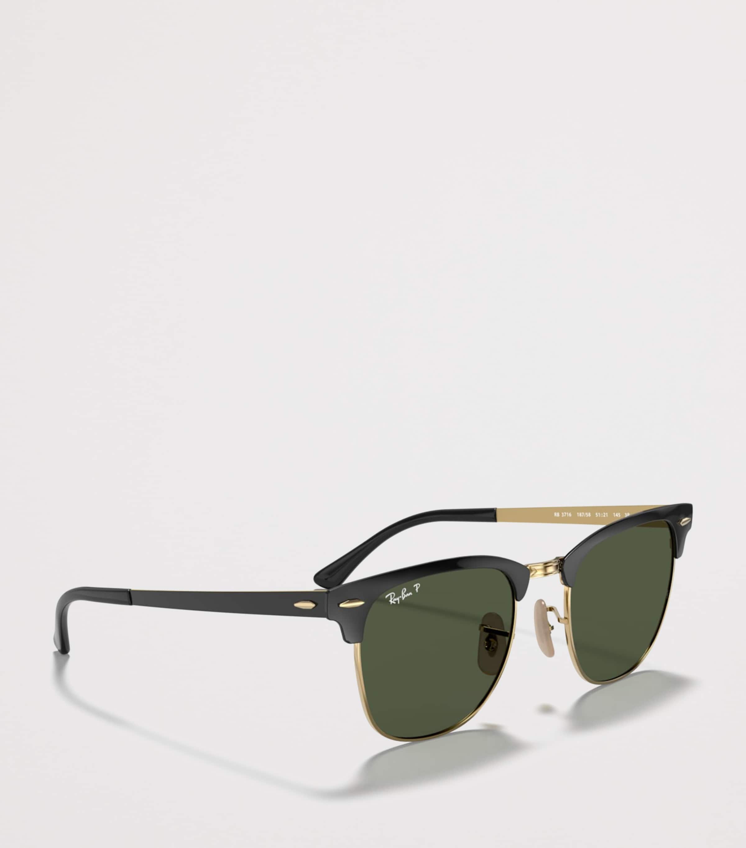Ray-Ban Clubmaster Metal Square sunglasses, UK version