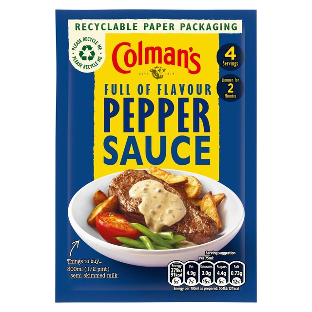 Colman's Pepper Sauce Mix   40g GOODS M&S   