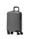 Flight Knight Anthracite 55x35x20cm 8 Wheel ABS Hard Case Cabin Carry On Hand Luggage