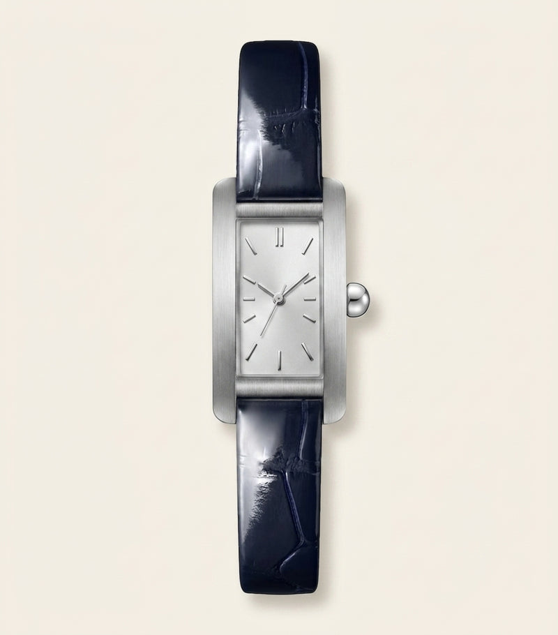 Cartier Tank Américaine mini gold and sapphire watch 15.2mm (British brand)